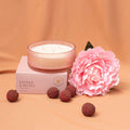 Scented Candle Indulgence 3-Wick Lychee & Peony 300g