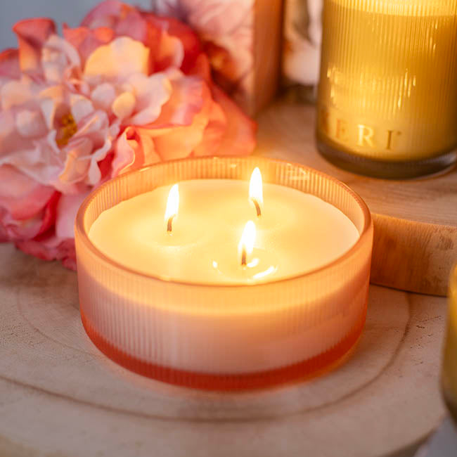 Scented Candle Indulgence 3-Wick Lychee & Peony 300g