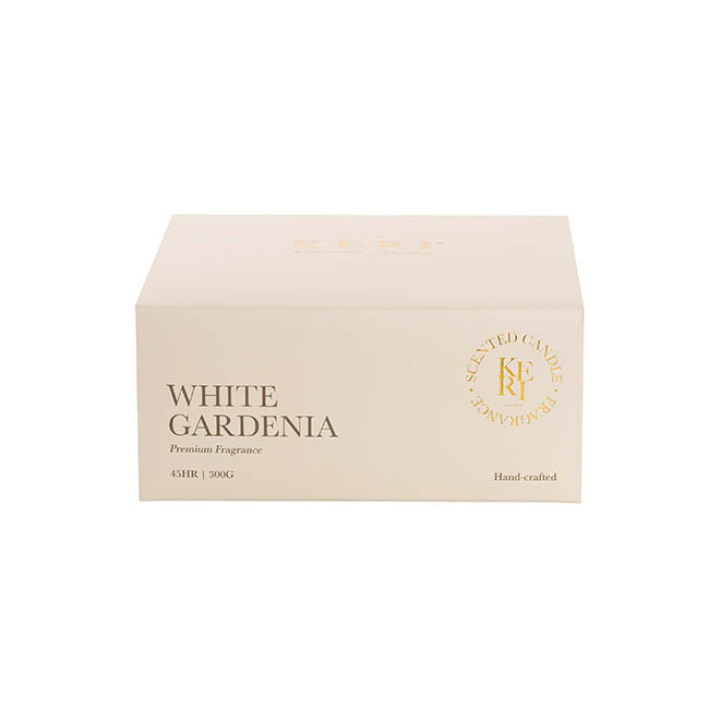 Scented Candle Indulgence 3-Wick Gardenia 300g
