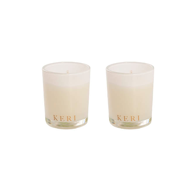 Fragrance Candle & Diffuser Gift Set Vanilla & Peach Blossom