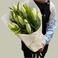Classic White Oriental Lilies