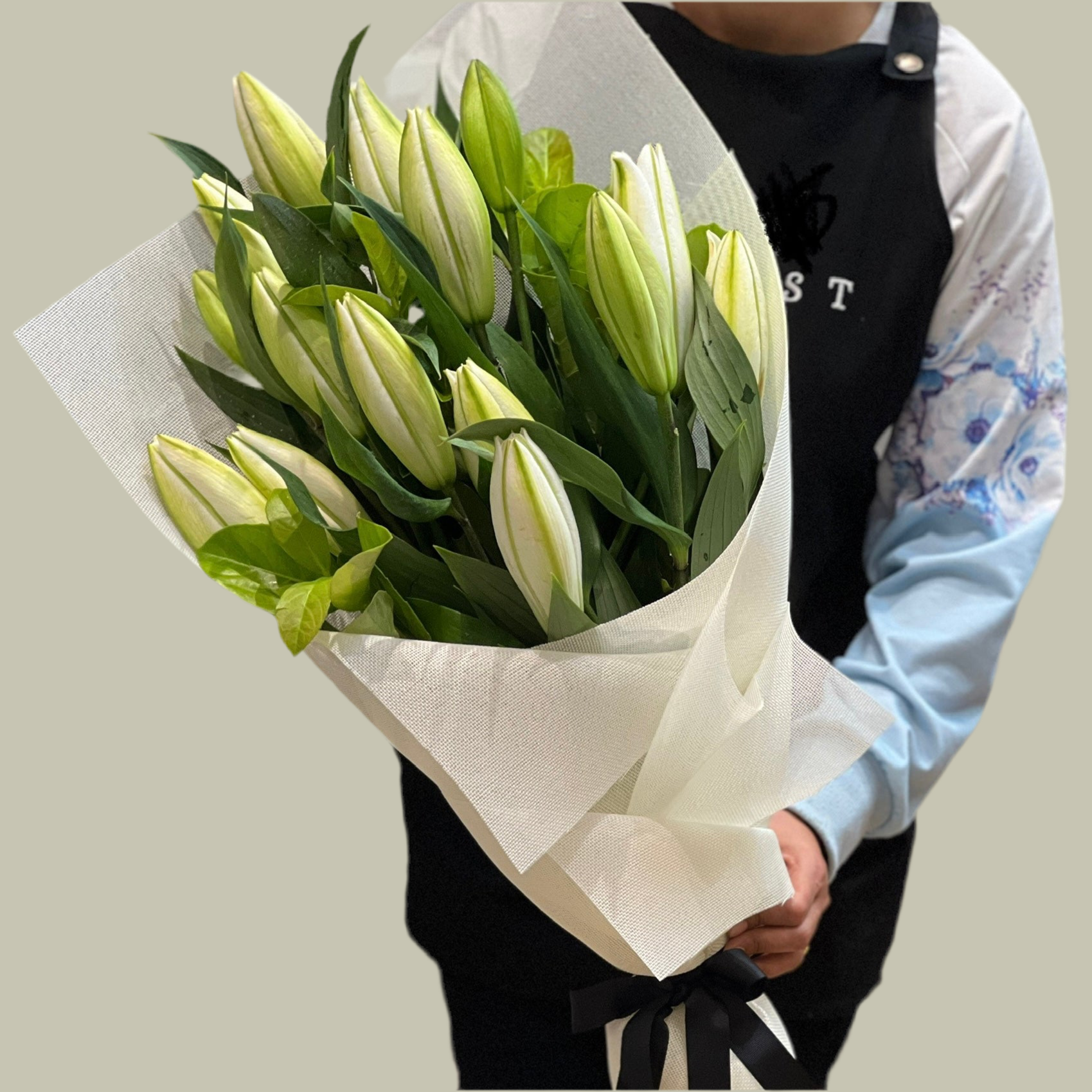 Classic White Oriental Lilies