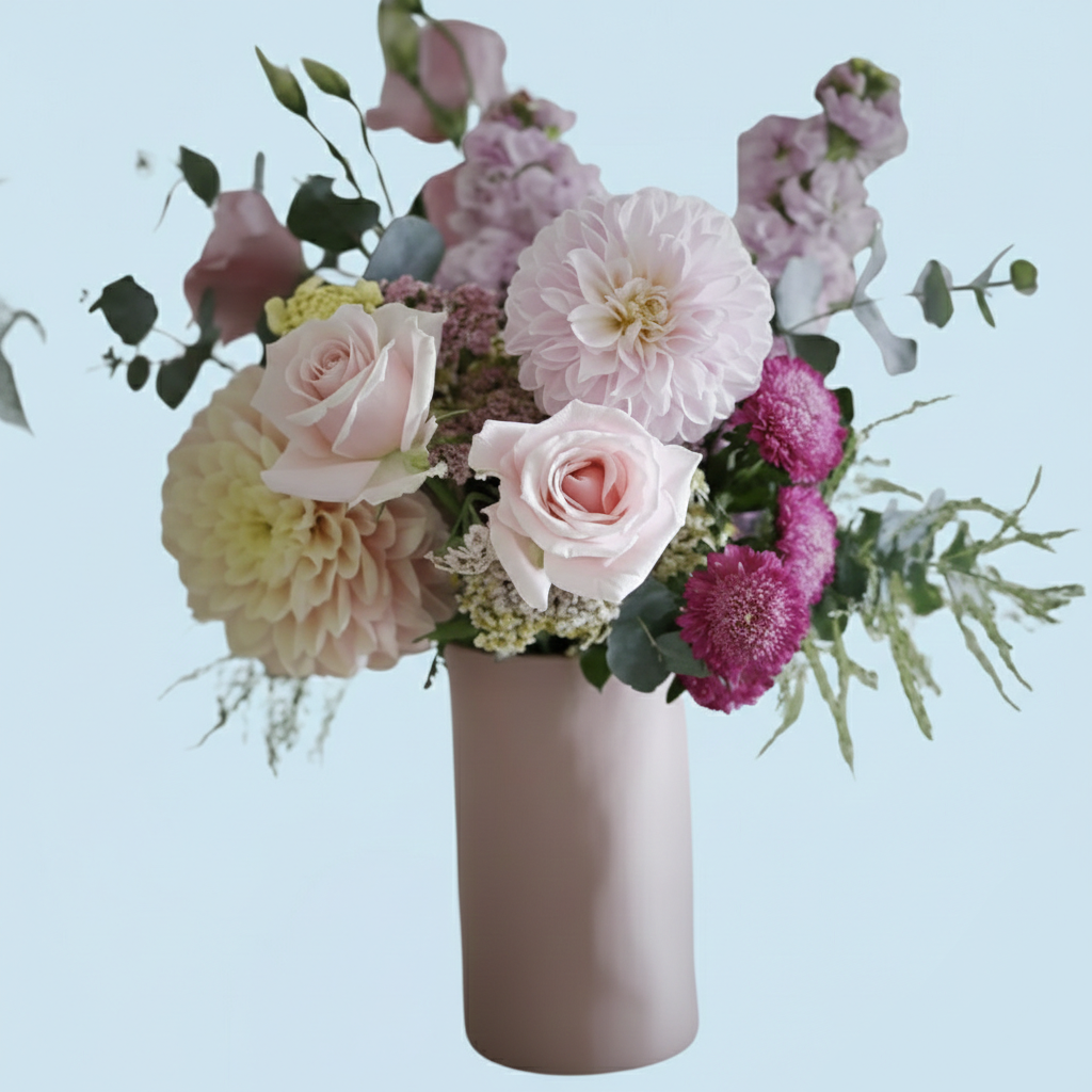 Blush Harmony The Pink Ceramic Vase