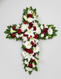 Cross Funeral Wreath