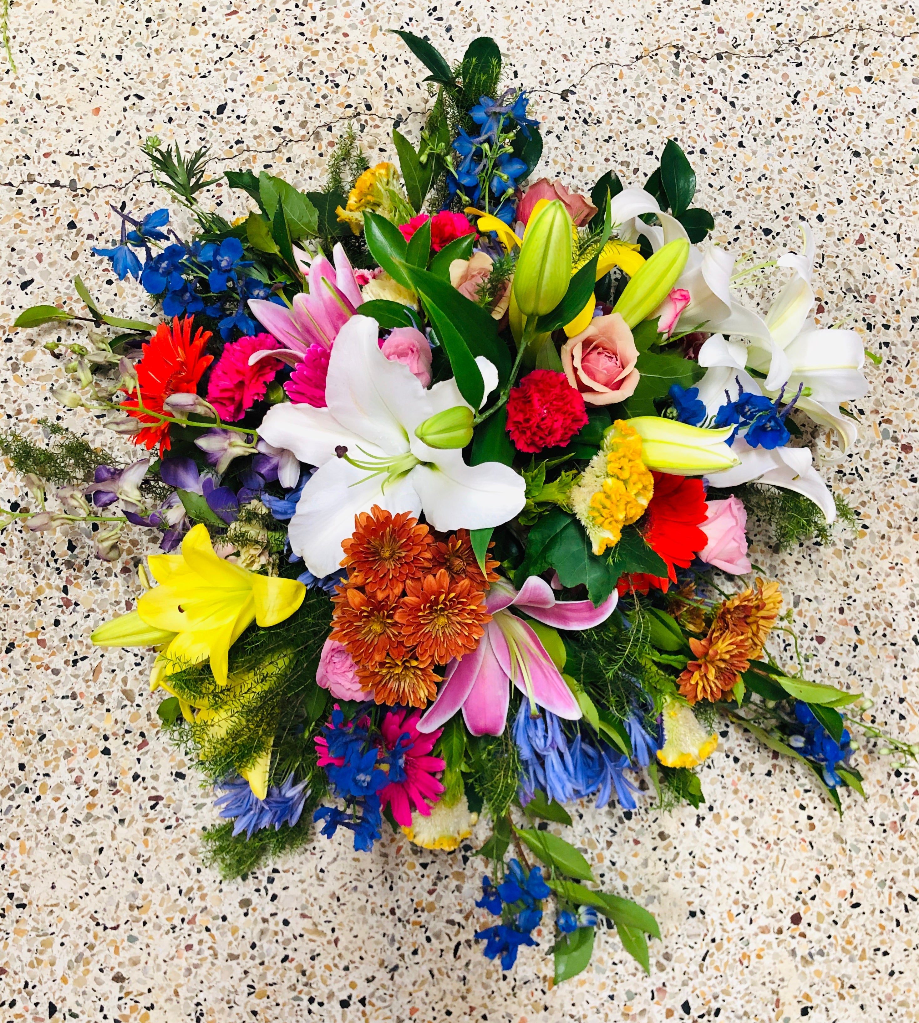 Funeral Wreath Round