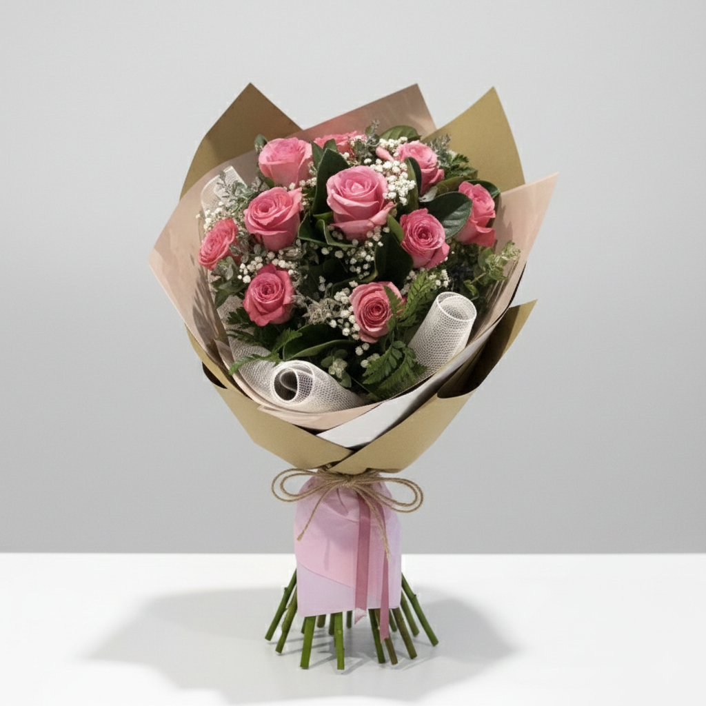 Pretty Pink Rosie Kisses