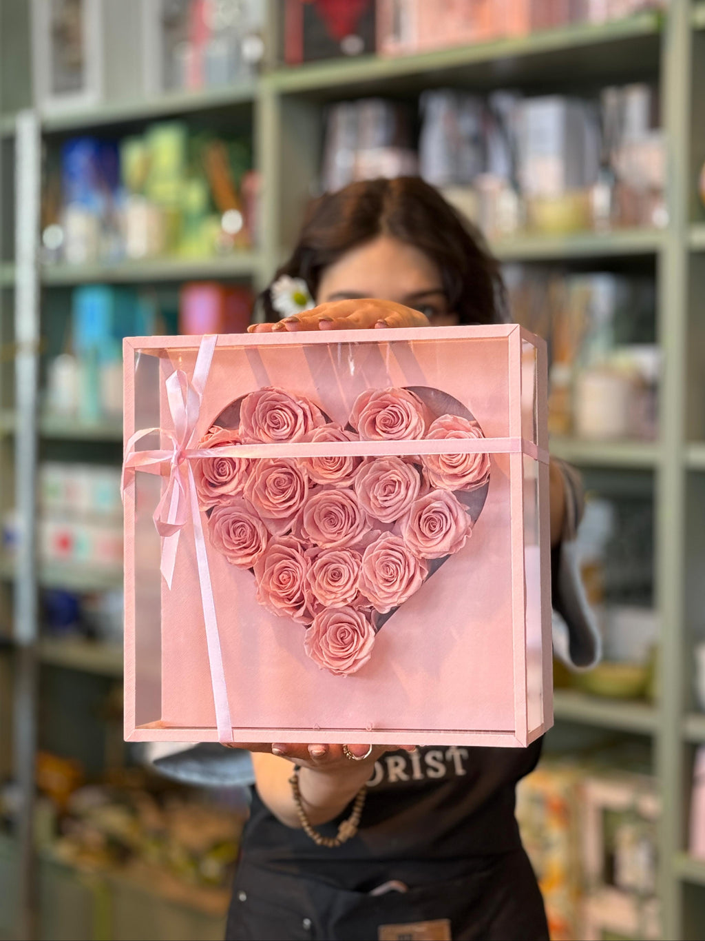 Heart Shape Gift Box Pink