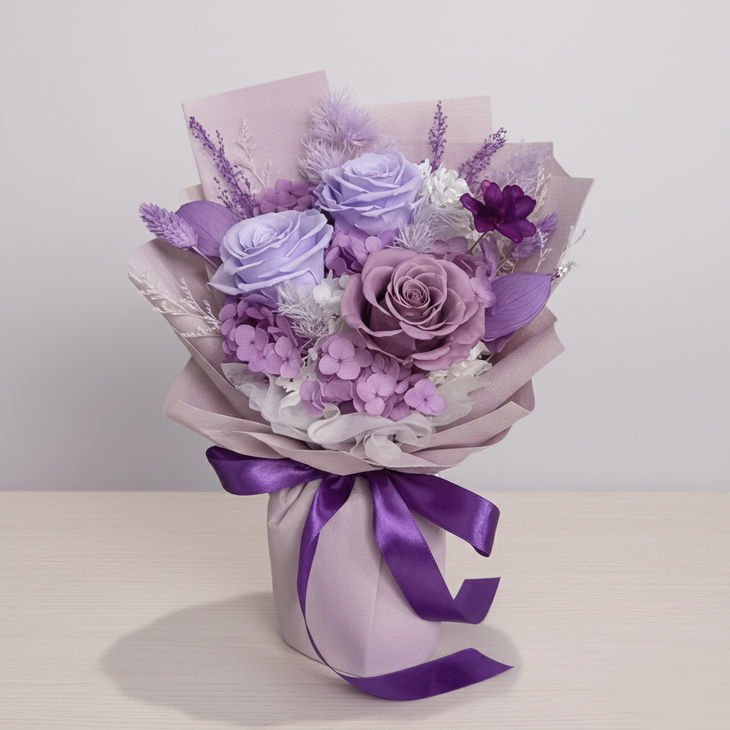 Window Box Bouquet Lavender